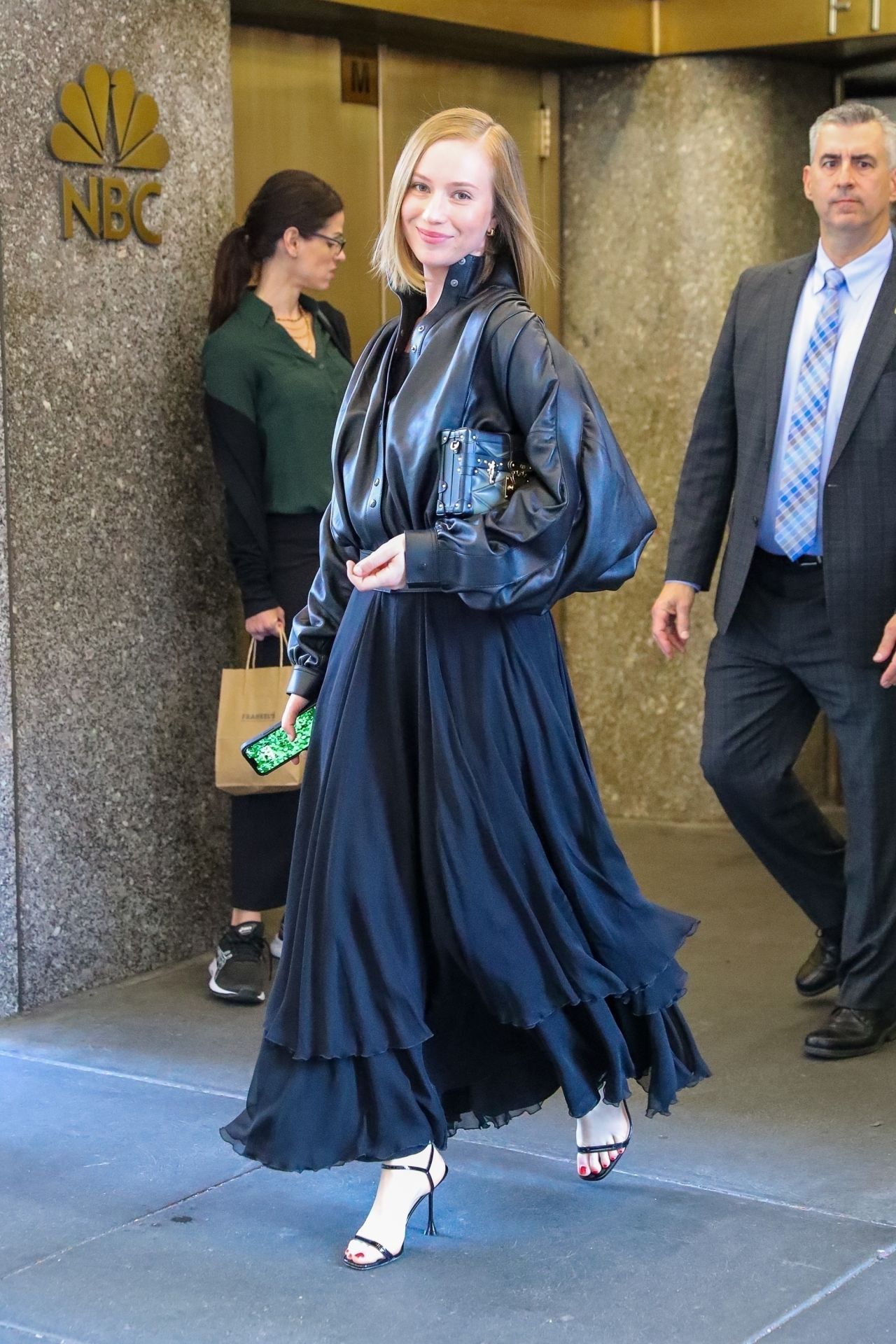 Hannah Einbinder Leaving the NBC Studios in New York2